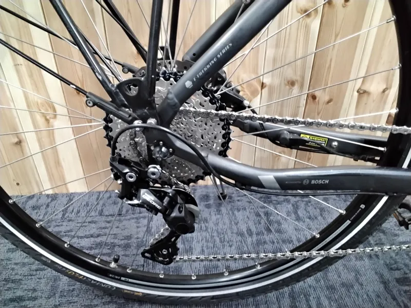 Bergamont E-Horizon 7 Wave Ex-Hire Electric bike Black Large-3