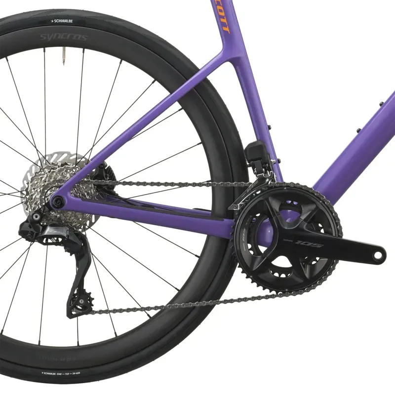 Scott Addict 30 Road Bike in Nebula Purple-3