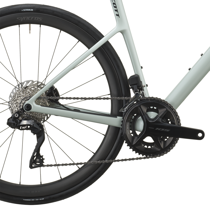 Scott Addict 30 Road Bike in Sand Green-3