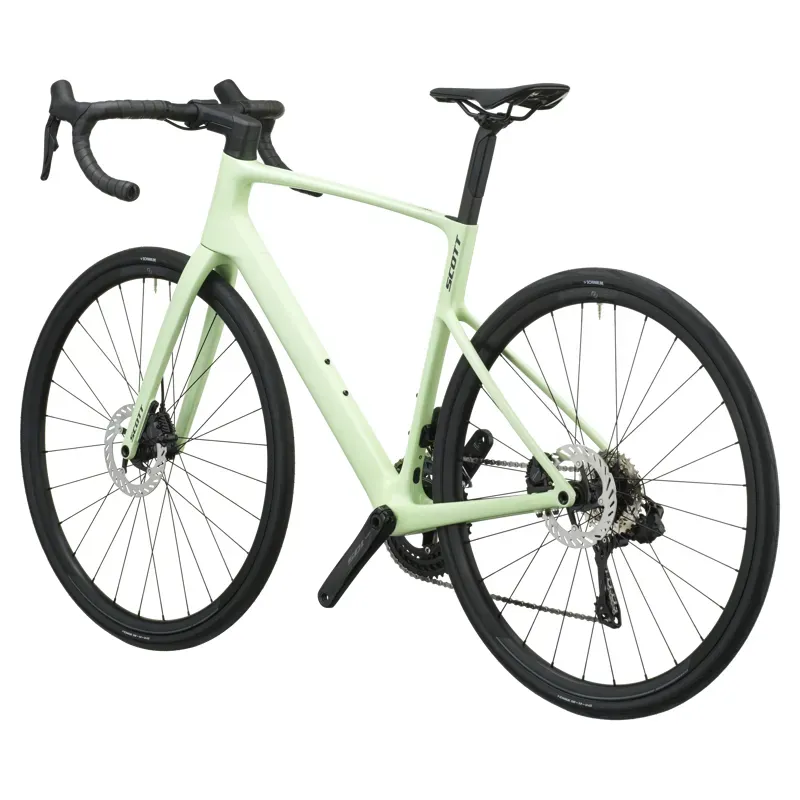 Scott Addict 40 Road Bike in Cream Green-2