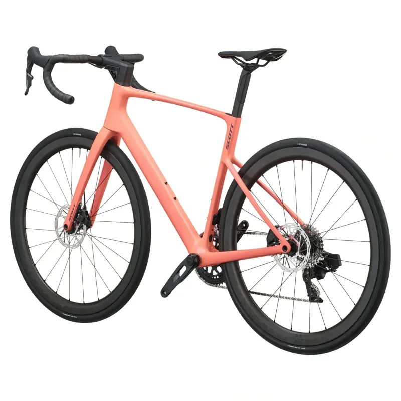 Scott Addict 25 Road Bike in Peach Pink-2