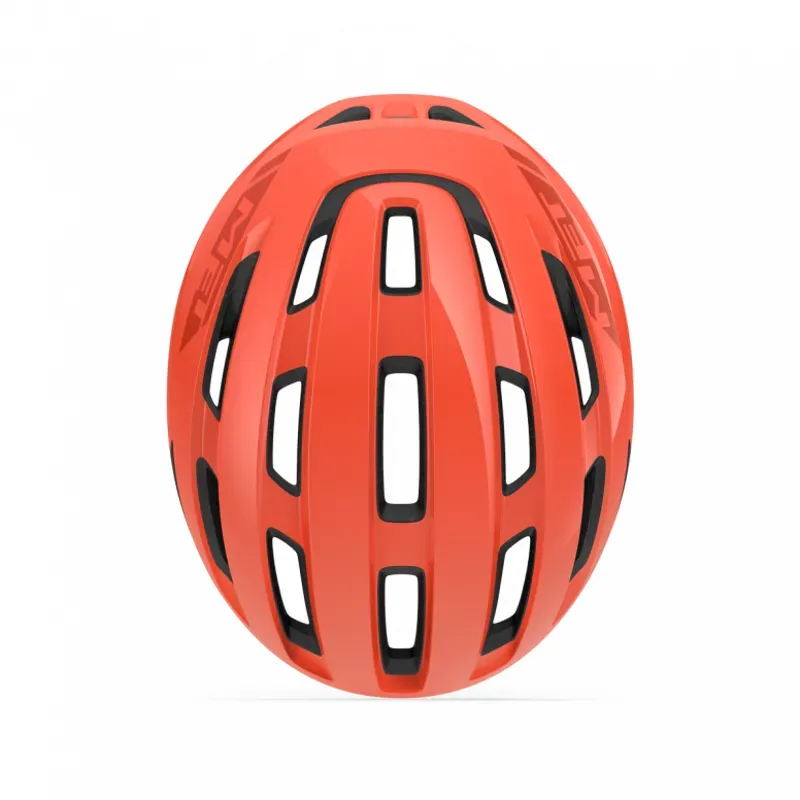 MET Miles Helmet in Coral/Black -3
