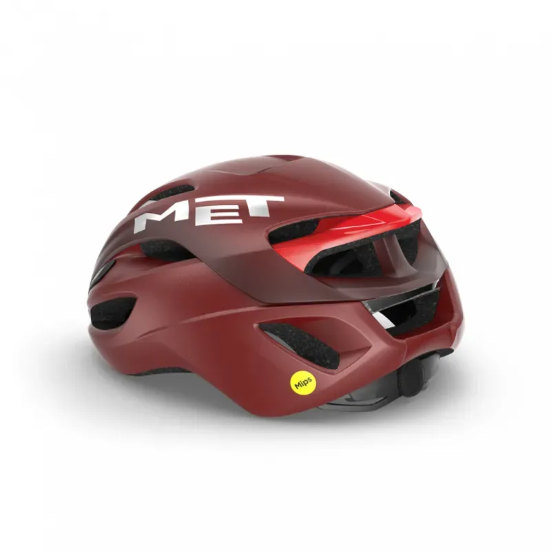 MET Rivale Road Helmet in Red-2