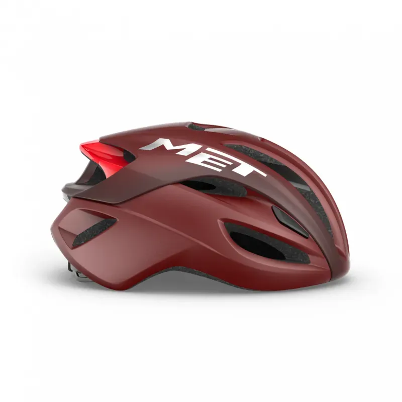 MET Rivale Road Helmet in Red-1