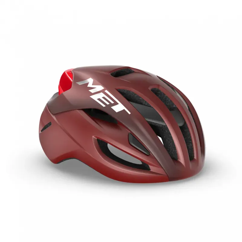 MET Rivale Road Helmet in Red