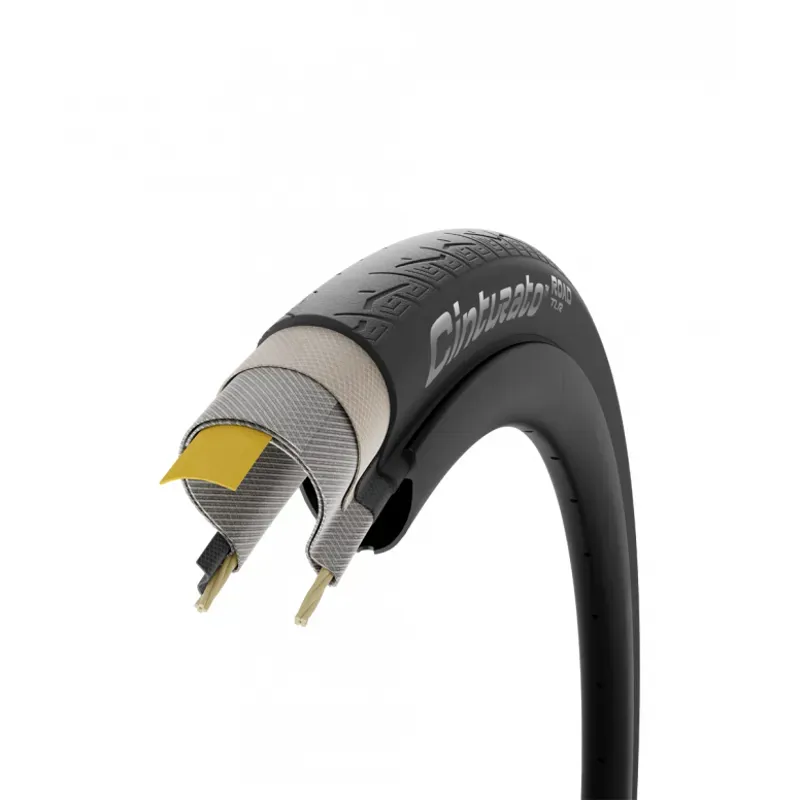 Pirelli Cinturato Road TLR Tyre in Black 