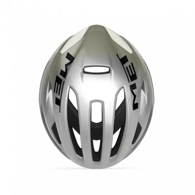 MET Rivale Helmet in Silver/Grey-1