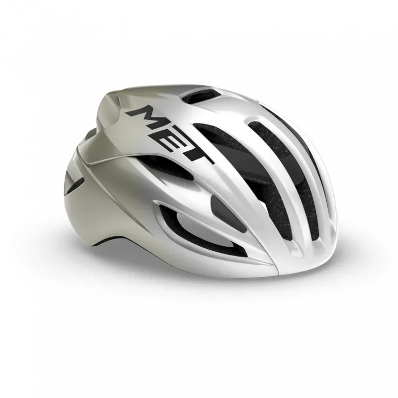 MET Rivale Helmet in Silver/Grey-3