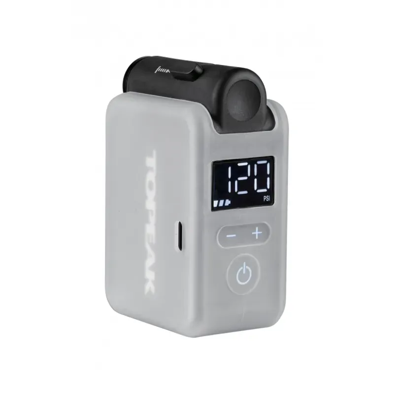 Topeak E-Booster Digital Pump in Black-3