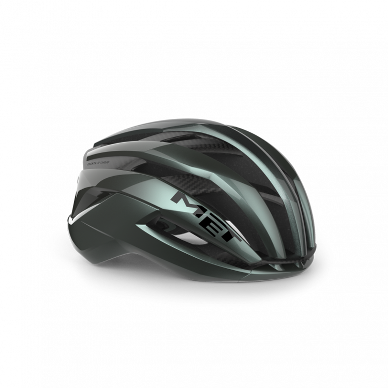 MET Trenta 3K Carbon Airframe Helmet in Teal 