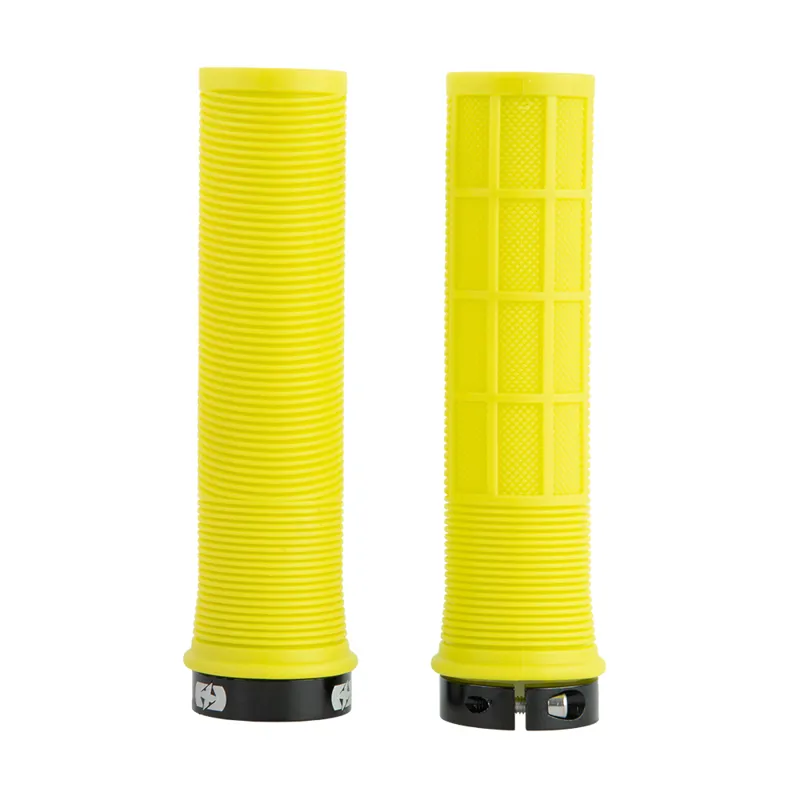 Oxford Driver Lock-On MTB Grips in Fluo