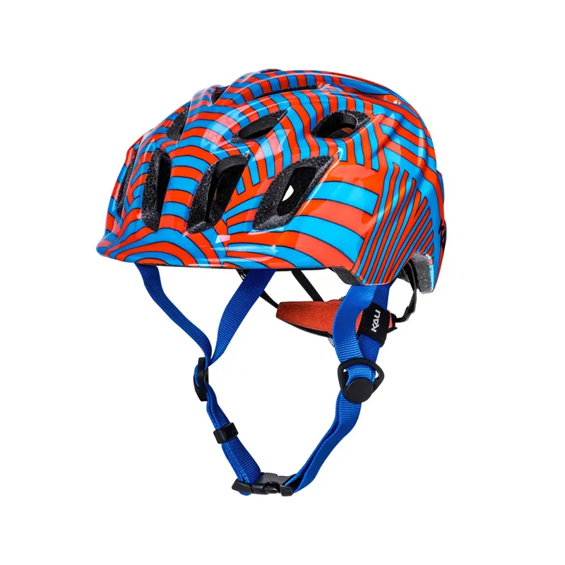 Kali Chakra Child Helmet Lighted Highwire Tangerine/Blue