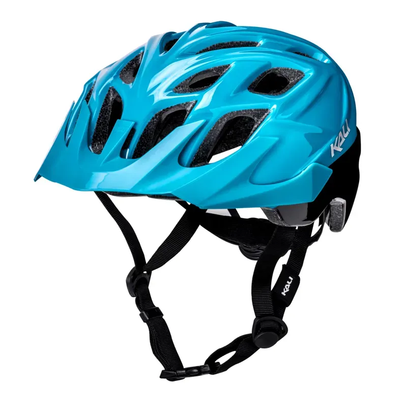 Kali Chakra Youth Drift Helmet in Teal/ Black