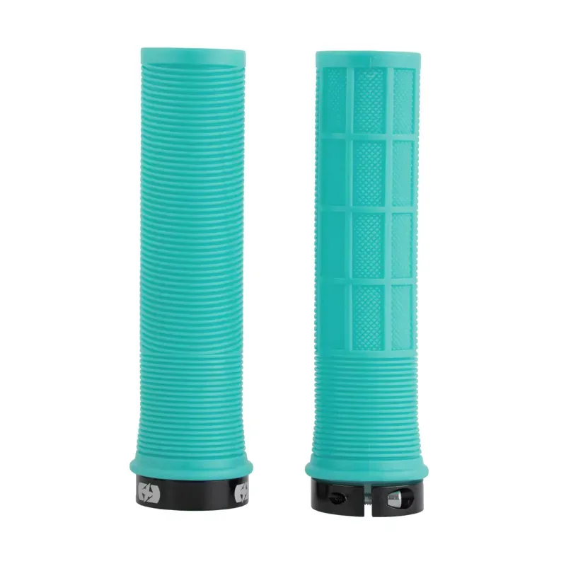 Oxford Driver Lock-On MTB Grips in Turquoise