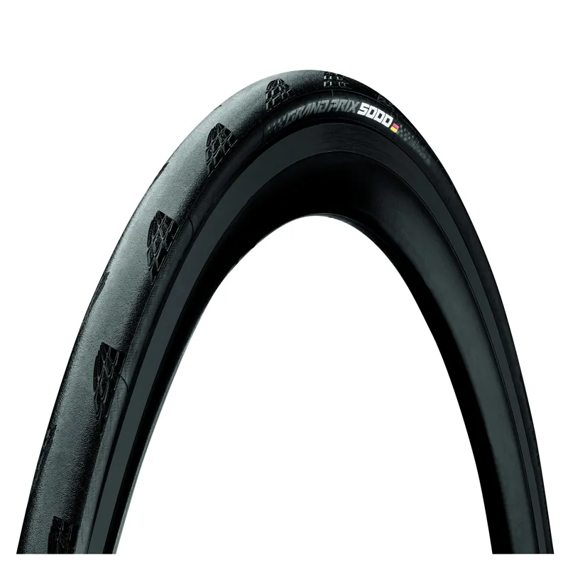 Continental Grand Prix 5000 Foldable Clincher BlackChili Tyre in Black