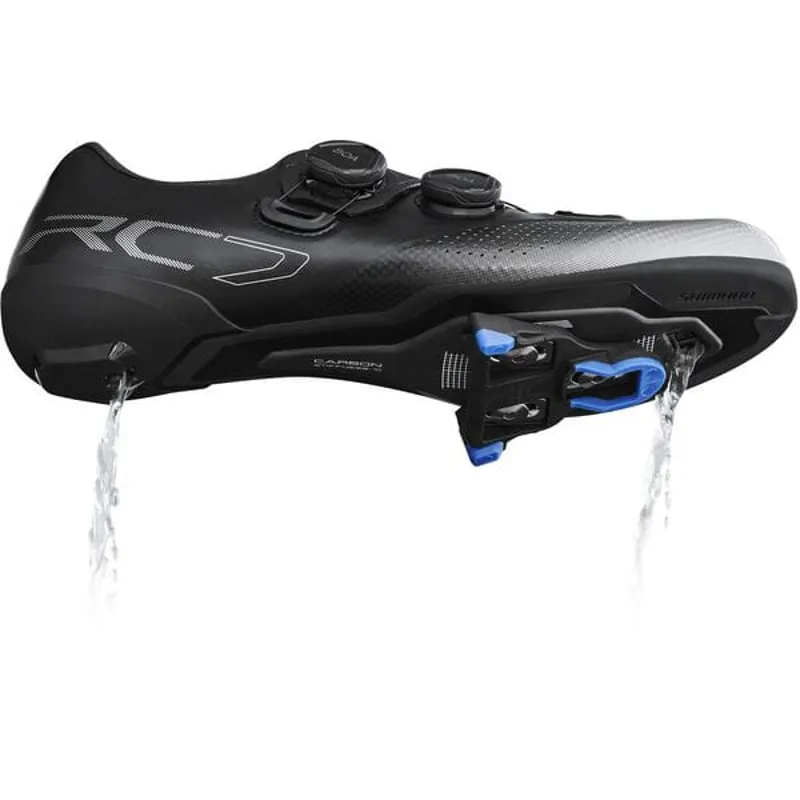 Shimano RC7 RC702 Road Shoes in Black-1