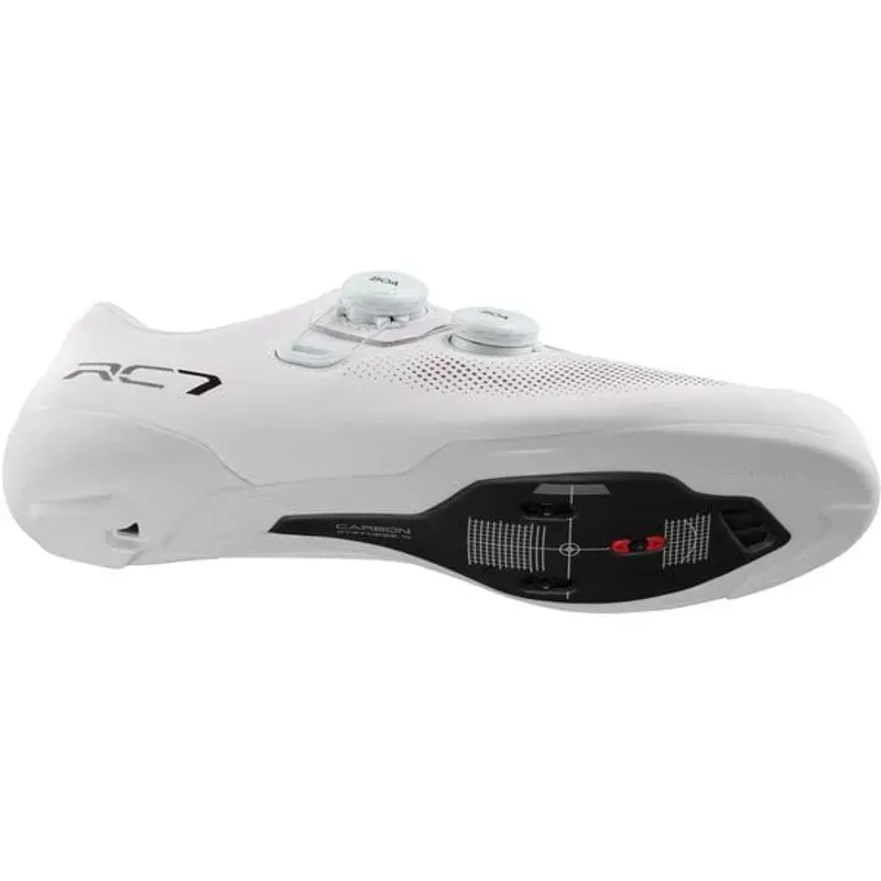 Shimano RC703 Road Cycling Shoes in White-2