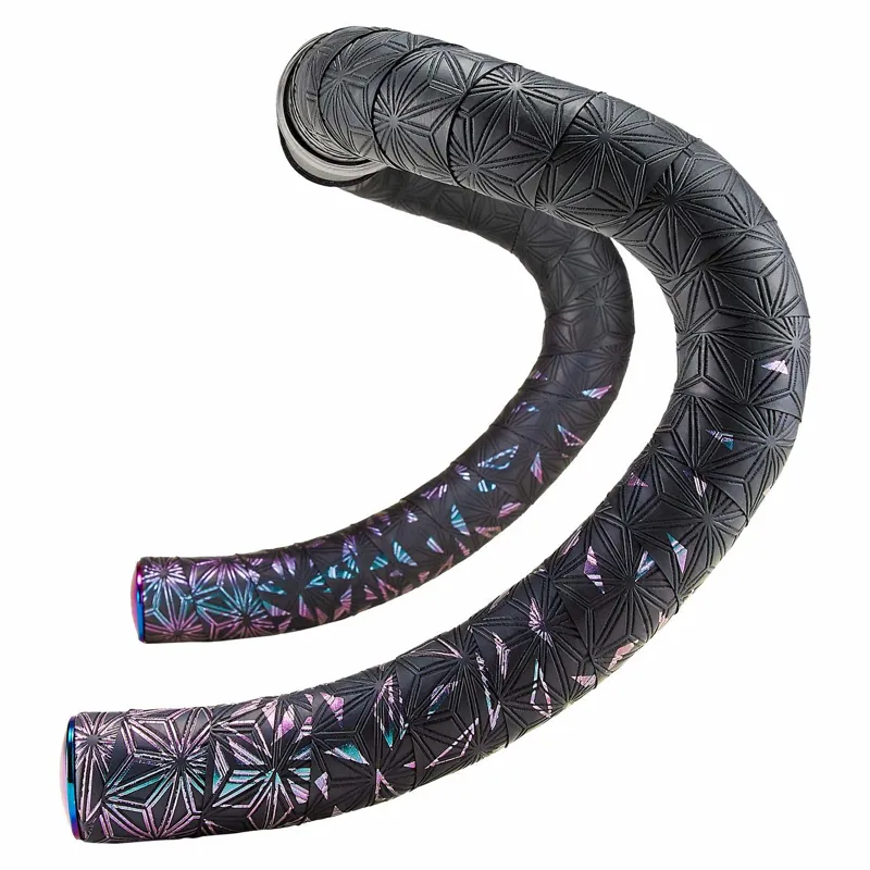Supacaz Sticky Kush Star Fade Bar Tape in Oil Slick
