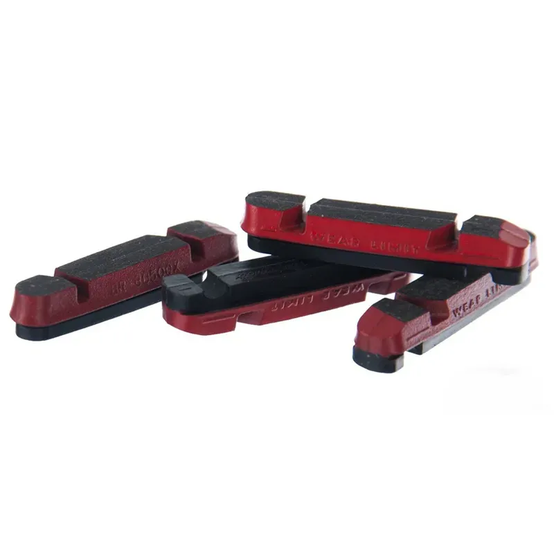 Campagnolo Carbon Brake Pad Insert 4-pack in Red