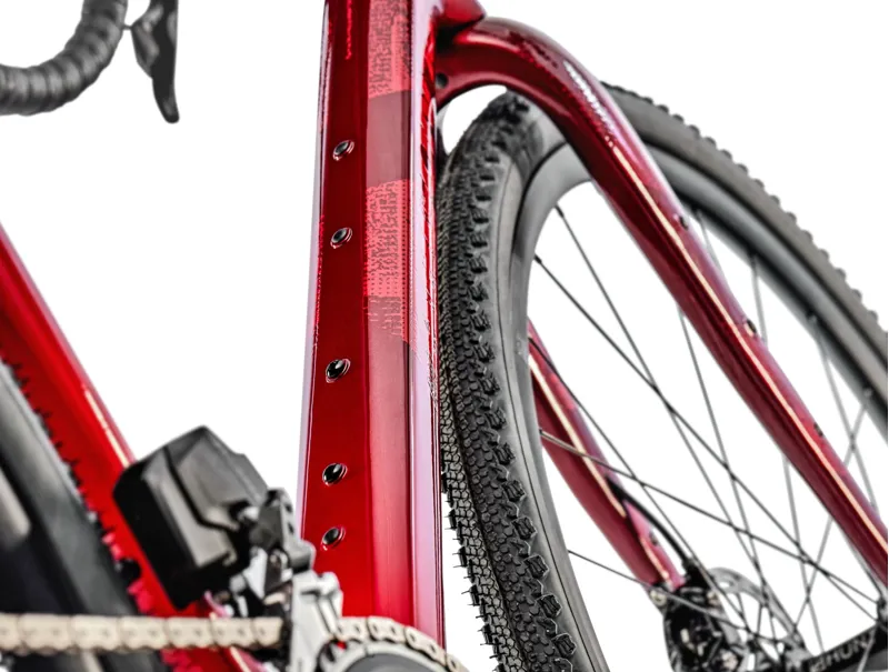 Argon 18 Dark Matter Gravel Bike in Inferno Red with Apex AXS-5
