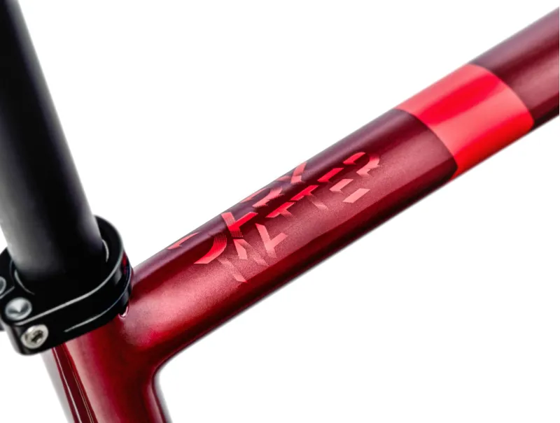 Argon 18 Dark Matter Gravel Bike in Inferno Red with Apex AXS-4