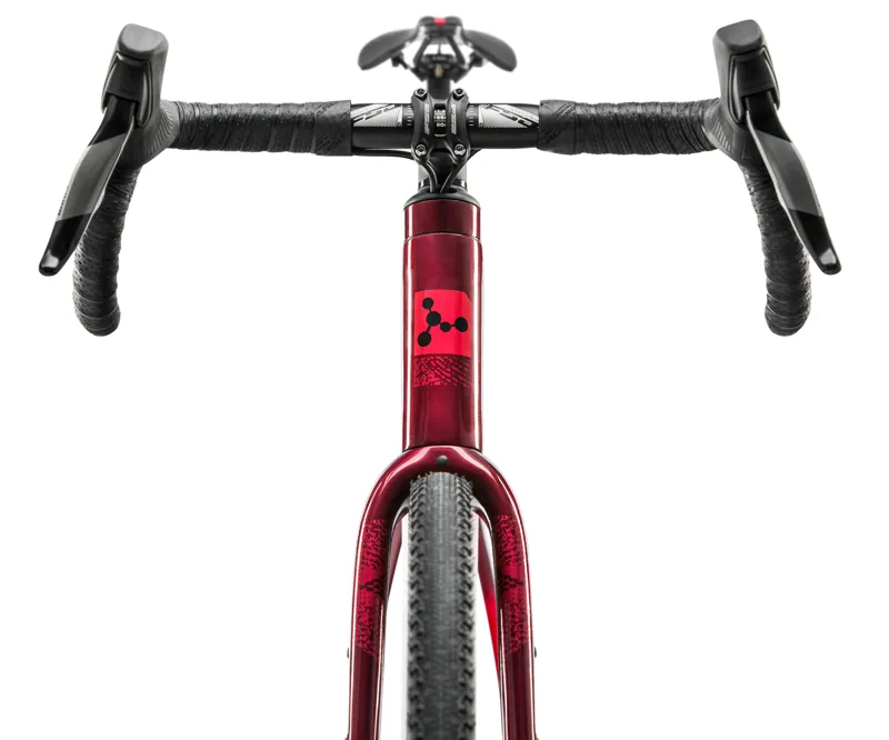 Argon 18 Dark Matter Gravel Bike in Inferno Red with Apex AXS