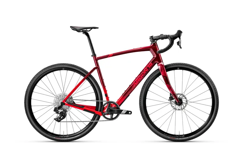Argon 18 Dark Matter Gravel Bike in Inferno Red with Apex AXS