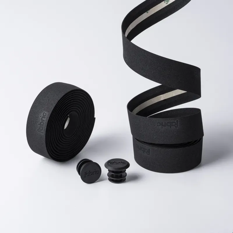 Fabric Logo Bar Tape FHT- 01 in Black-4