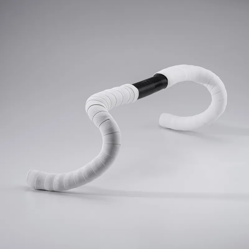 Fabric Knurl Bar Tape FHT- 01 in White-2