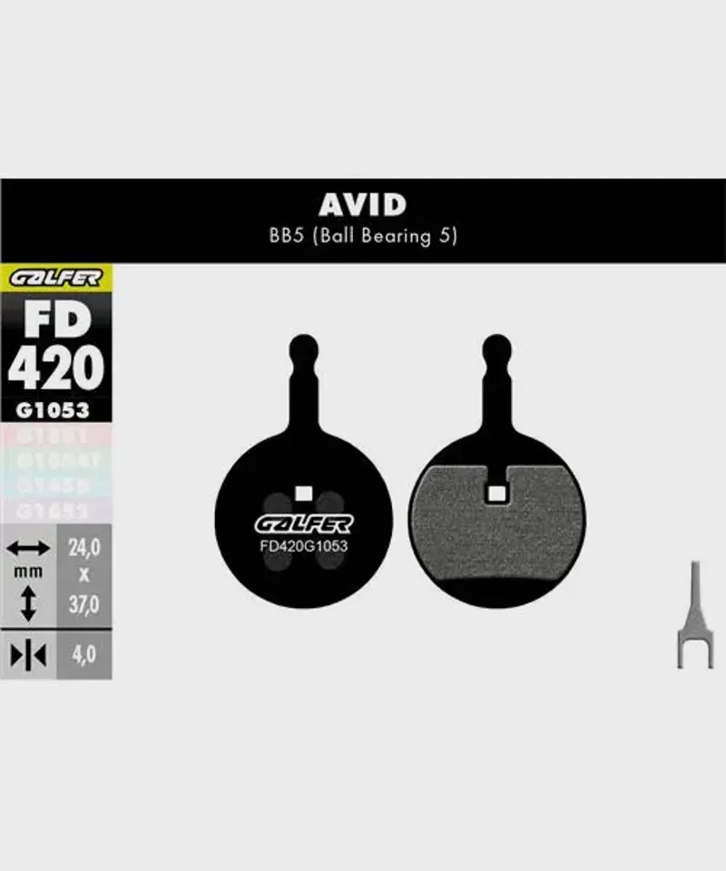 Galfer Standard Bike Disc Brake Pad - 30 Sets-1