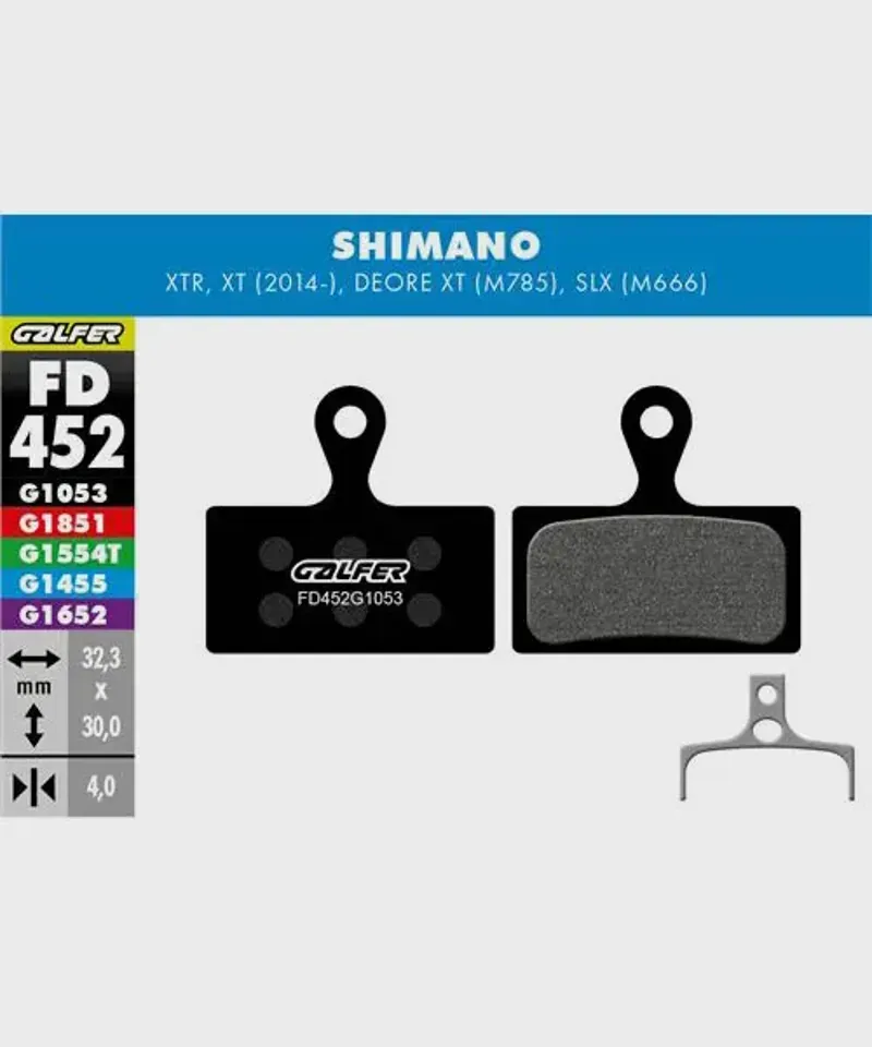Galfer Standard Bike Disc Brake Pad - 30 Sets-6