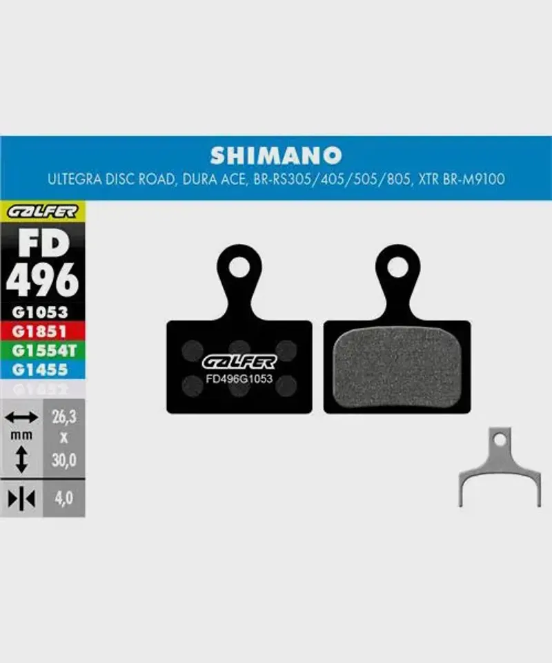 Galfer Standard Bike Disc Brake Pad - 30 Sets-10