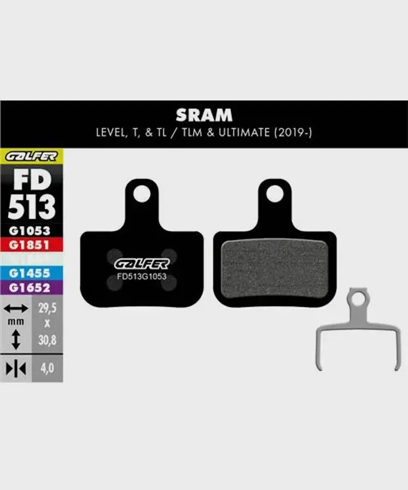 Galfer Standard Bike Disc Brake Pad - 30 Sets-11