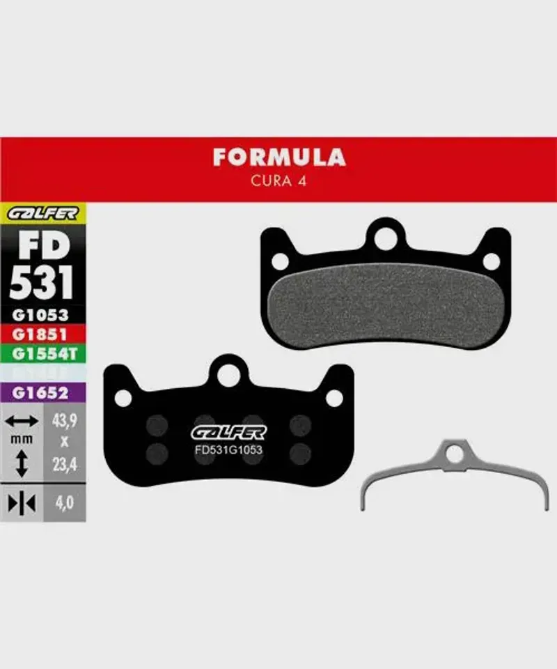 Galfer Standard Bike Disc Brake Pad - 30 Sets-12
