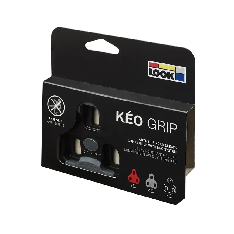 Look Keo Grip 0deg Cleats in Black-4