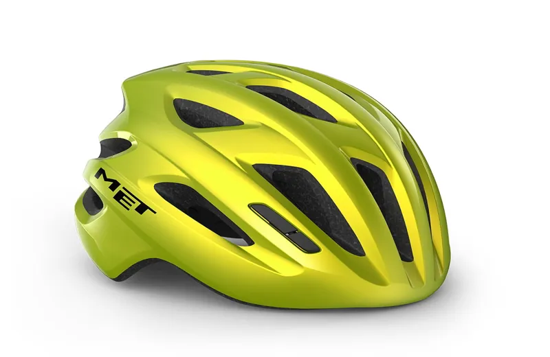 Met Idolo Mips Helmet In Lime Yellow Metallic Met Idolo Mips Helmet In Lime Yellow Metallic