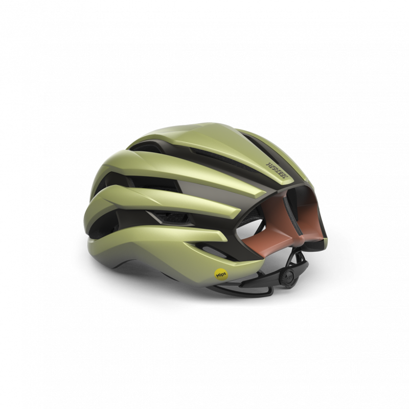 Met Trenta MIPS Road Helmet in Herbal Green-2