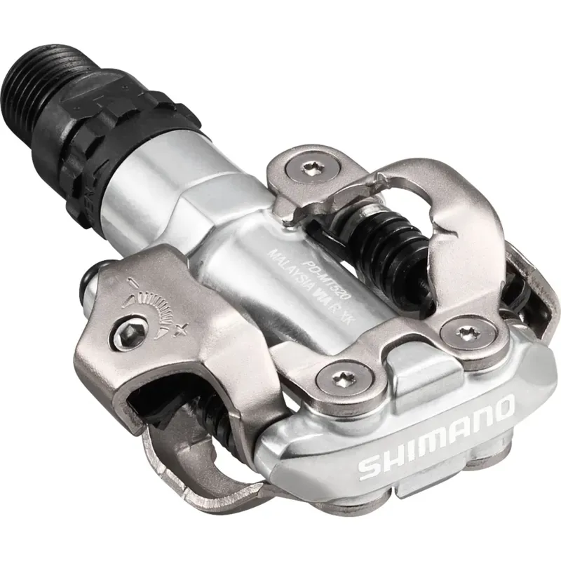 Shimano MT520 Spd Pedals in Silver pair-3