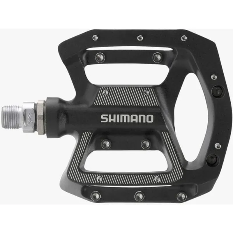 Shimano GR500 Flat Pedals in Black -4