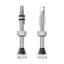 Peaty's Holeshot Fast Flow 42mm Tubeless Valves in Silver