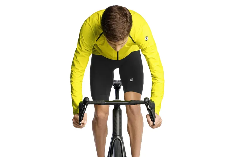 Assos Mille GTS Rain Jacket S11 in Optic Yellow-4