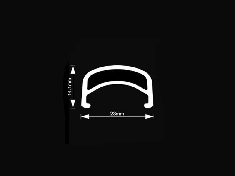 H+SON TB14 Rim - 700C - Polished Silver MSW-2