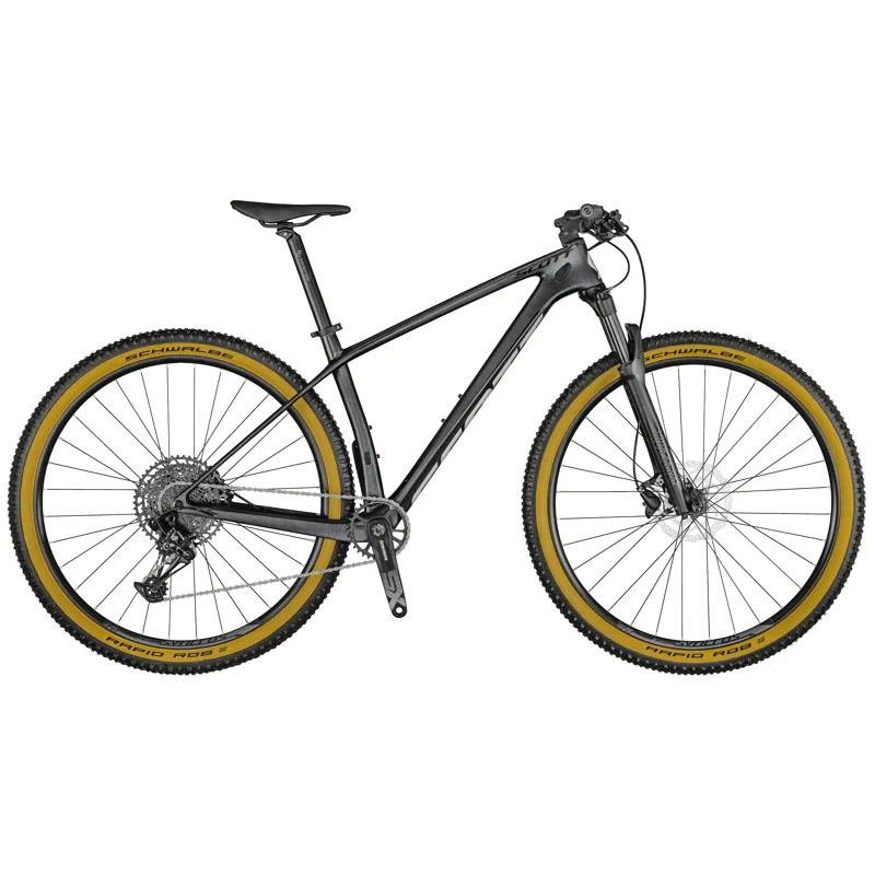 Scott Scale 940 Carbon Hardtail Mountain Bike in Granite Black
