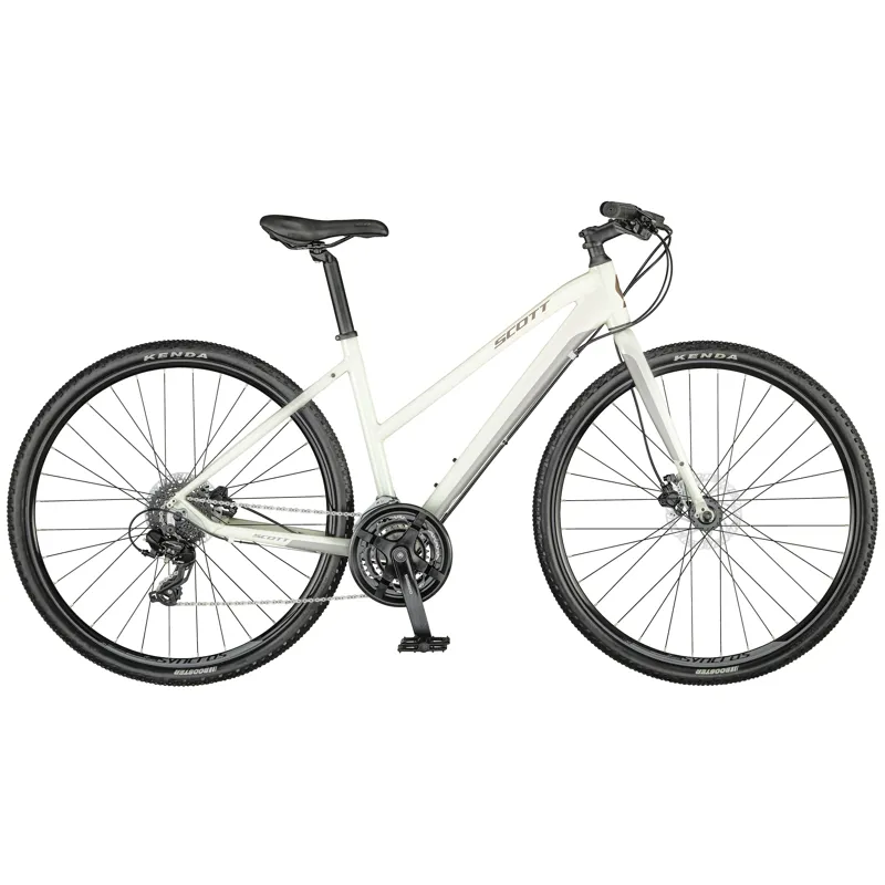 Scott Sub Cross 50 Womens Hybrid Bike in White
