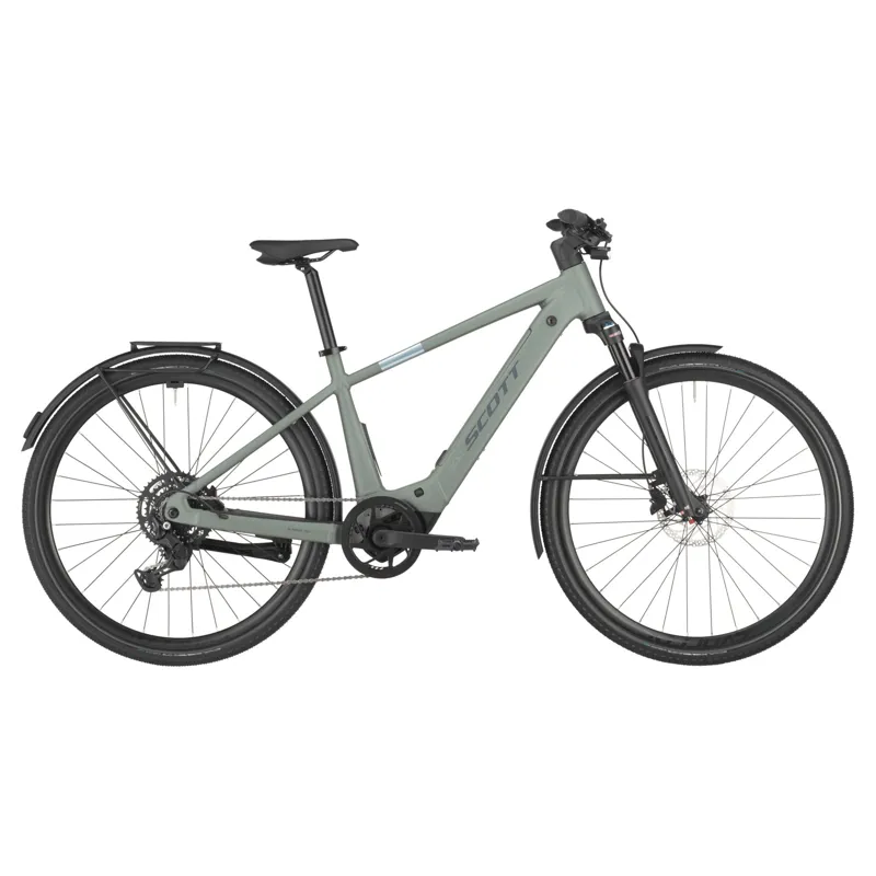 Scott Passage 30 Electric bike in Highland Green