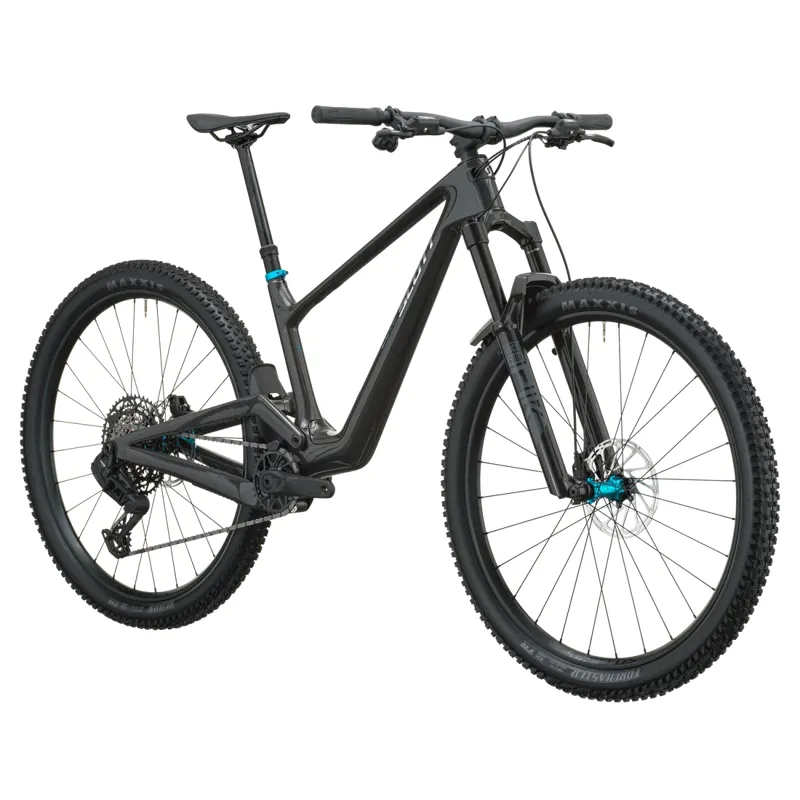 Scott Spark DC 30 Full Suspension Mountain Bike in Carbon Black-1