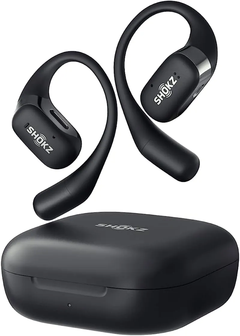 Shokz OpenFit True Wireless Sports Earbuds - Black