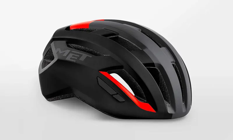 MET Vinci Mips road Black/Red