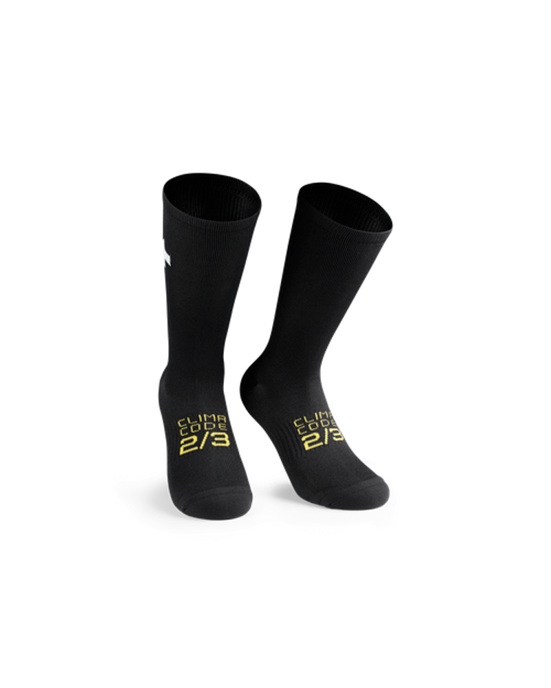 Assos Spring Fall Socks P1 in Black Series