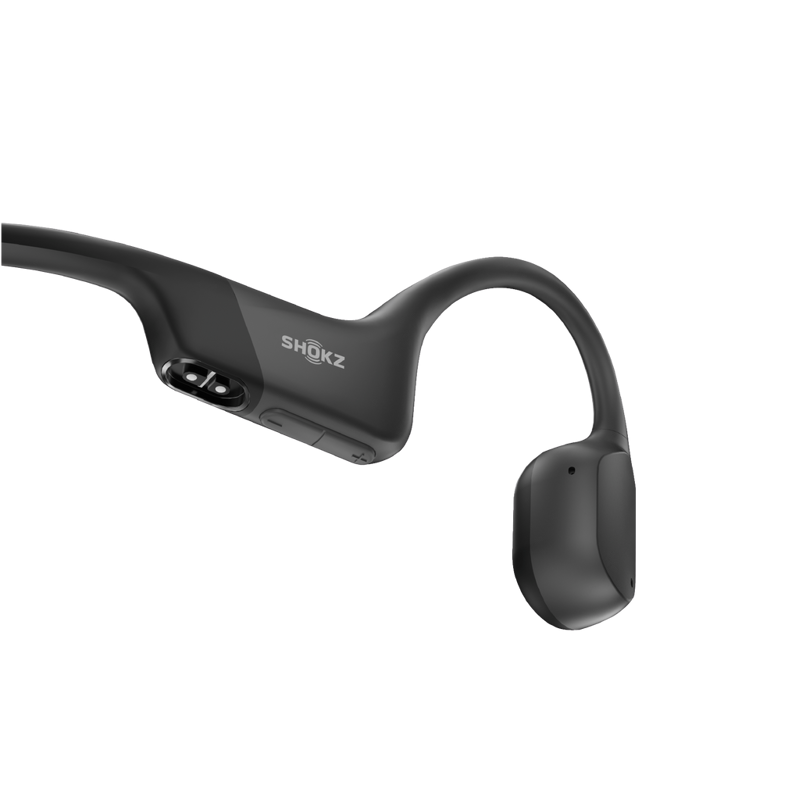 Shokz Open Run Bone Conduction Headphones Black-2